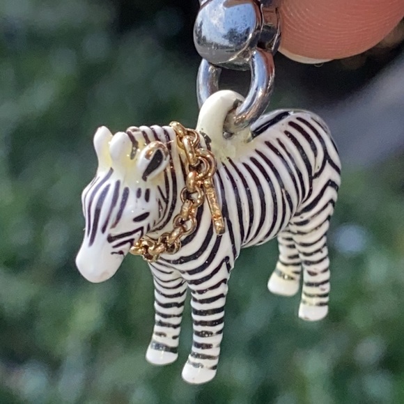 Y2K Juicy Couture ZEBRA Charm RARE VINTAGE SAFARI - Picture 4 of 16